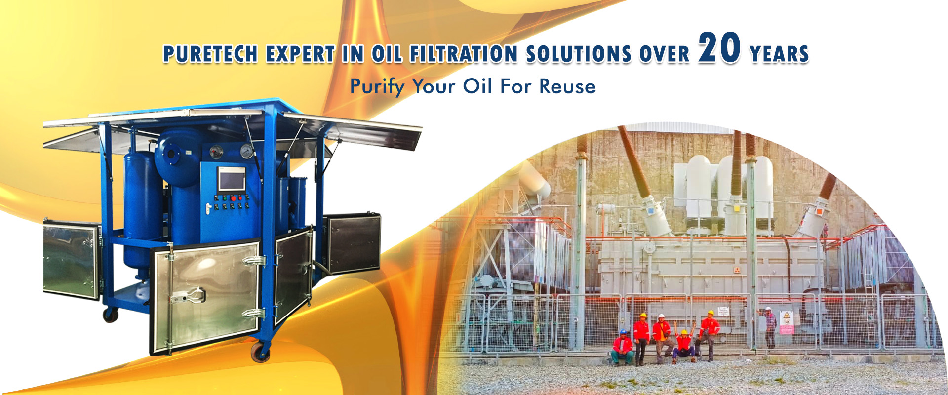 PureTech is a manufacturer of transformer oil purifiers and oil filtration machines.
