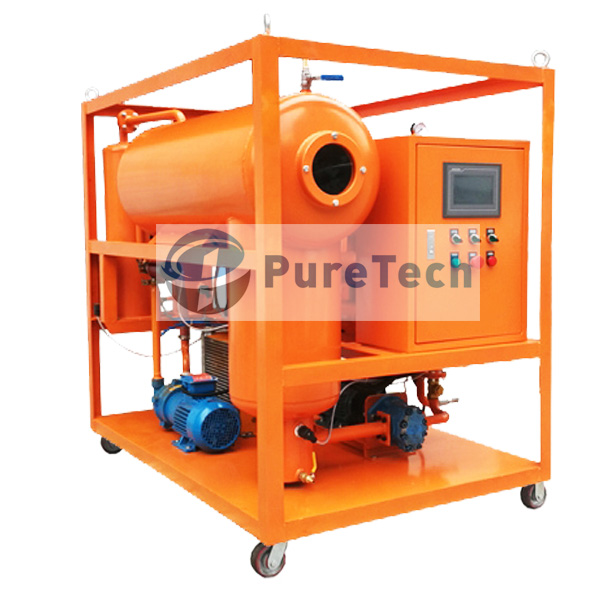 turbine <a href=https://www.cqpuretech.com/products.html target='_blank'>Oil Purifier</a>, turbine oil purification system, turbine oil filtration