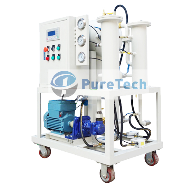 coalescing oil filtration system