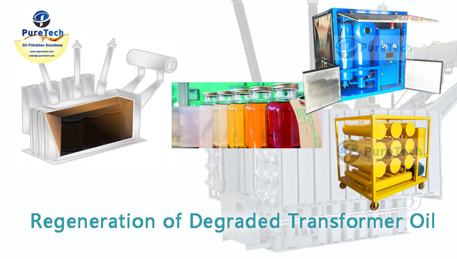 how to regeneration degraded transformer oil, by thermal vacuum and regeneration technology