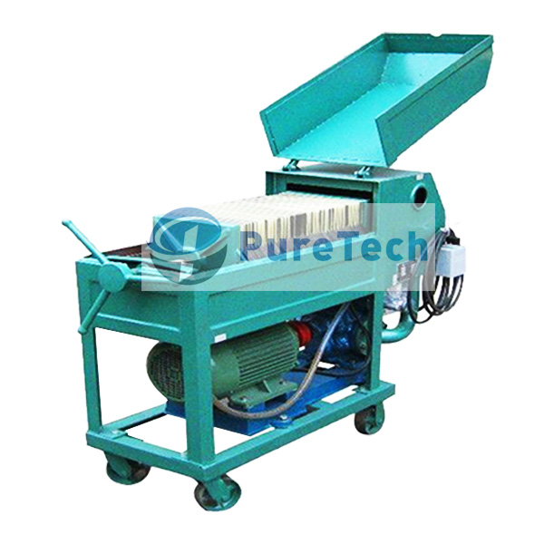 portable oil filter press for oil filtration