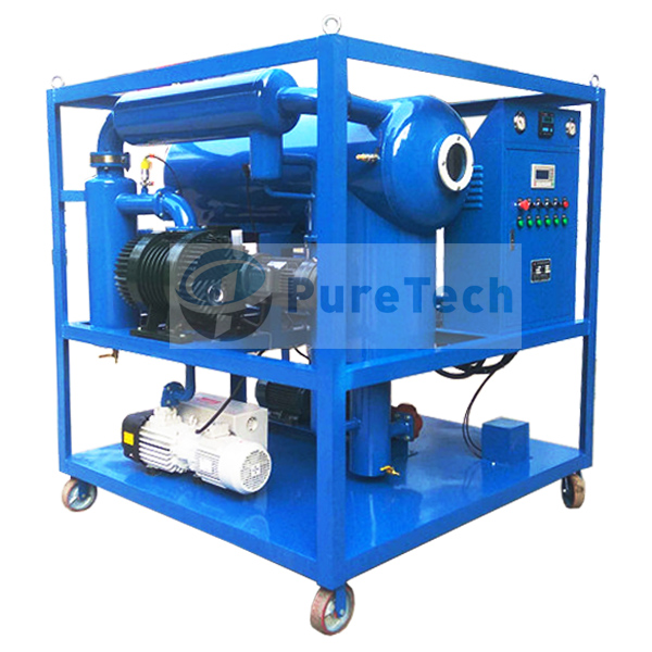 vacuun <a href=https://www.cqpuretech.com/6000-LPH-High-Transformer-Oil-Filtration-Machine-p.html target='_blank'>Transformer Oil Filter</a>ing machine