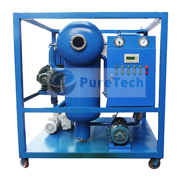 manual control transformer oil filtration machine