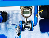oil flow meter of transformer oil purifier