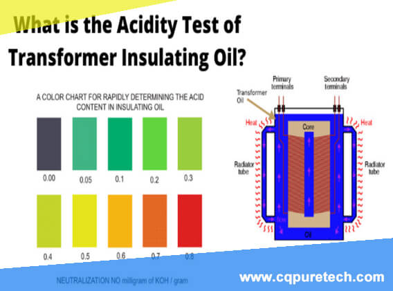 test of transformer oil's acidity