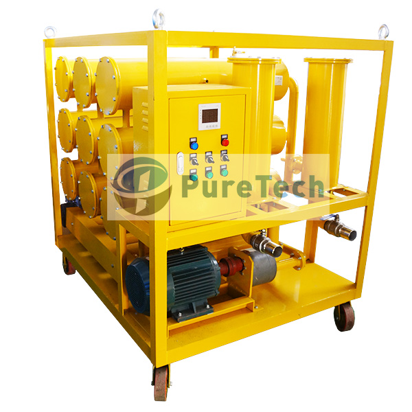 PureTech transformer oil polishing unit, transformer oil regeneration unit