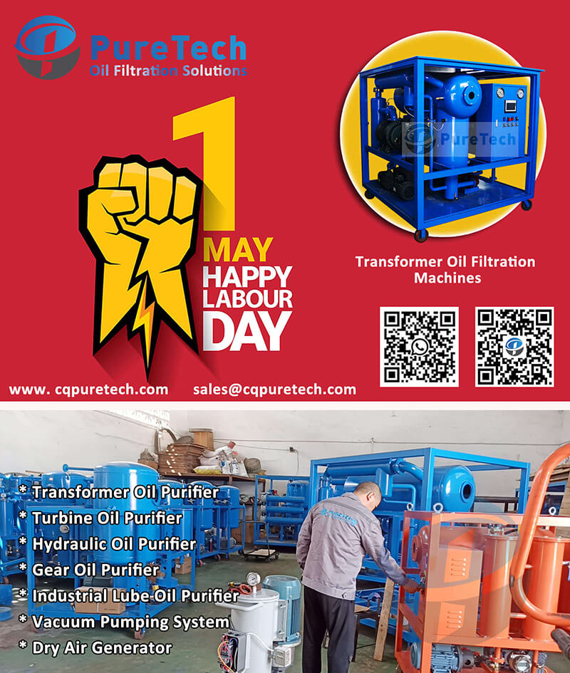 puretech is a manufactruring company of <a href=https://www.cqpuretech.com/High-Vacuum-Transformer-Oil-Filtration-Machine-p.html target='_blank'>Transformer Oil Filtration Machine</a>