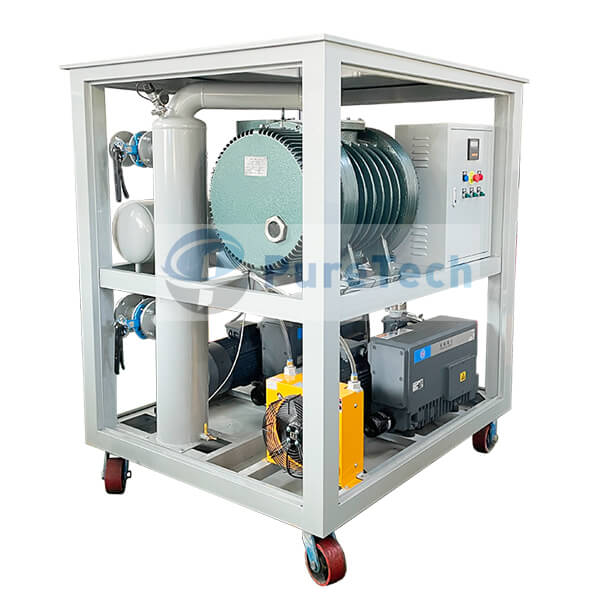 transformer evacuation systems for transformer drying