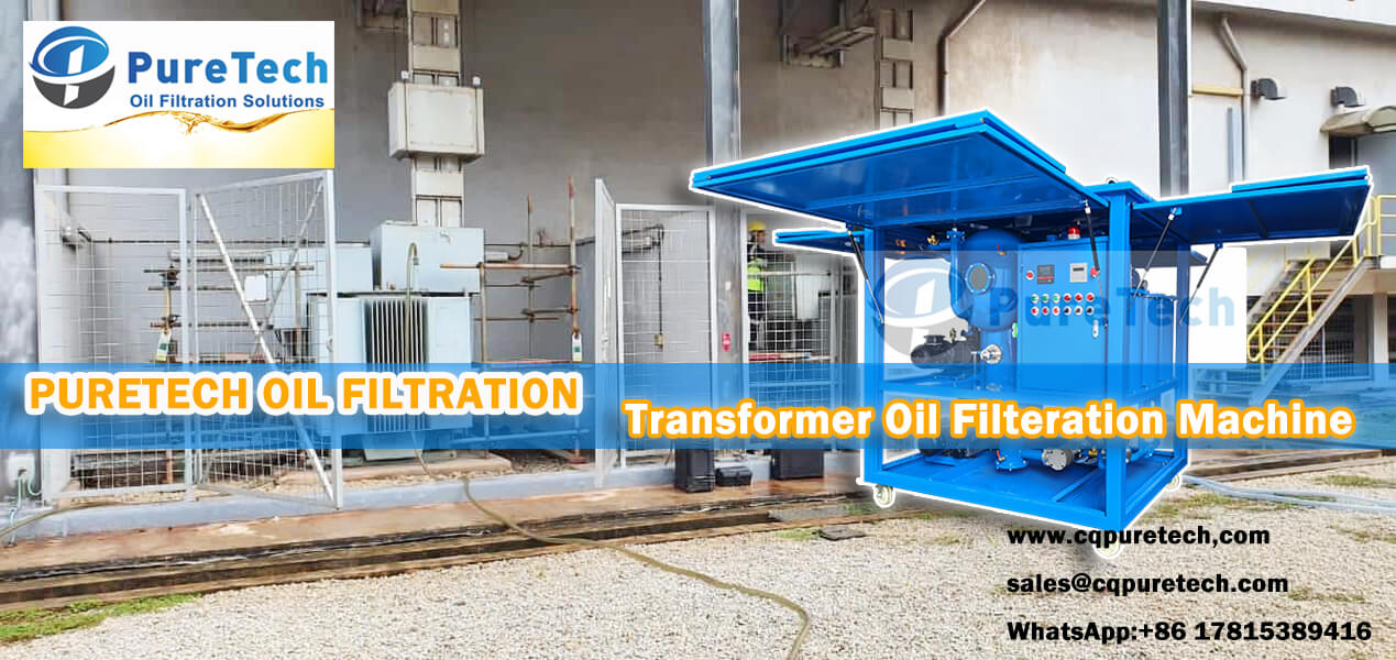 puretech oil filtration high efficiency vacuum <a href=https://www.cqpuretech.com/6000-LPH-High-Transformer-Oil-Filtration-Machine-p.html target='_blank'>Transformer Oil Filter</a>ation machine
