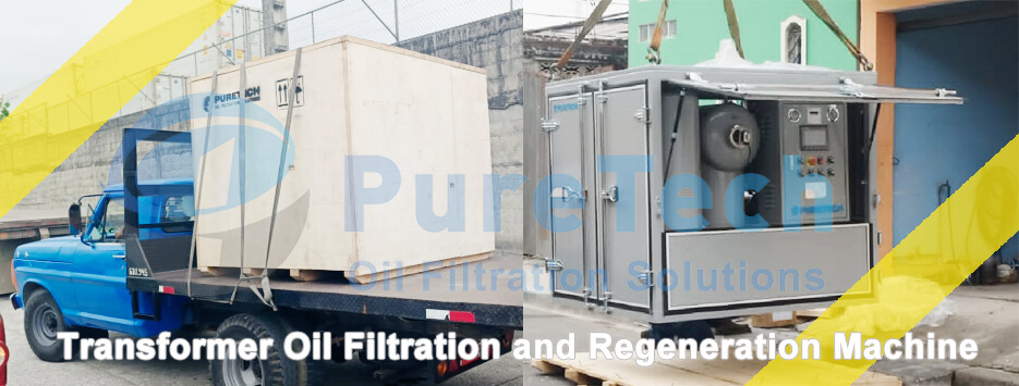 mobile onsite transformer oil filtration and regeneration machine has been used to purify used transformer oil, and to improve the dielectric strength