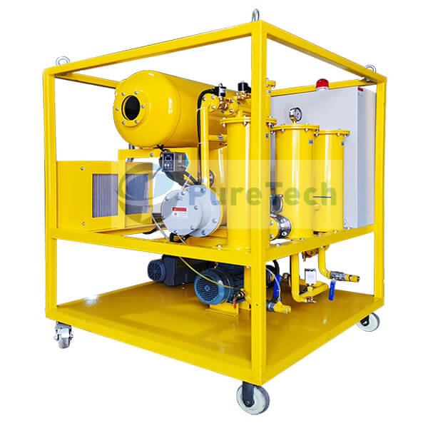 trailer mounted mobile vacuum transformer oil processing machine