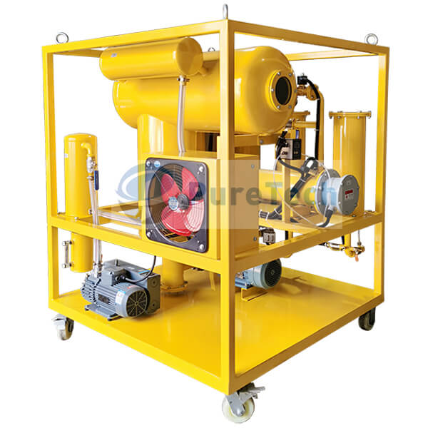 trailer mounted vacuum insulating oil filtration machine