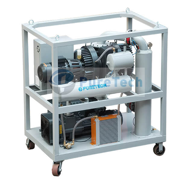 transformer evacuation systems for transformer drying