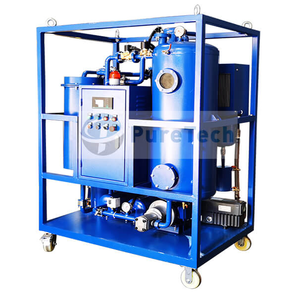 turbine <a href=https://www.cqpuretech.com/products.html target='_blank'>Oil Purifier</a>, turbine oil purification,turbine oil centrifuge machine, turbine oil filtration, turbine oil cleaning