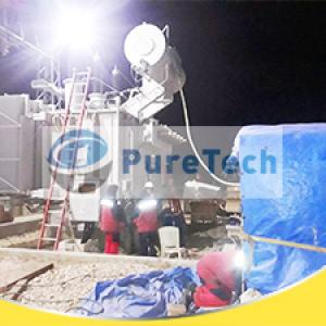 Transformer Maintenance Oil Purification Project in Europe