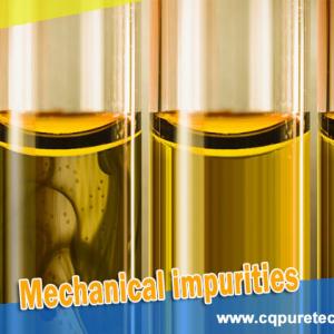 What is mechanical impurities in transformer oil