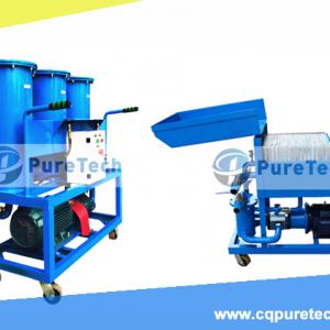 Portable Oil Filter Carts and Oil Filter Press