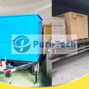 Trailer Mounted Transformer Oil Purification Machine Delivery