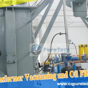 Transformer Vacuuming and Transformer Oil Filling