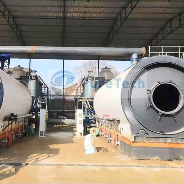 Continuous Tyre Pyrolysis Plant To Fuel