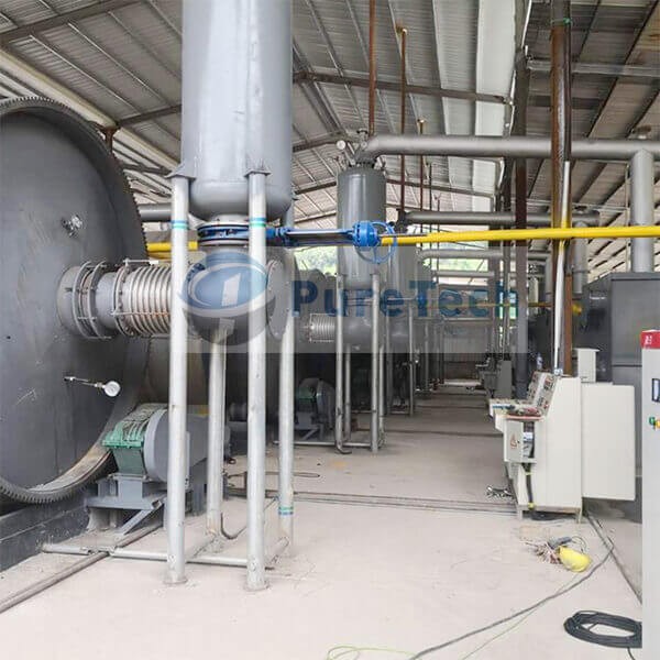 Continuous Tyre Pyrolysis Plant To Fuel