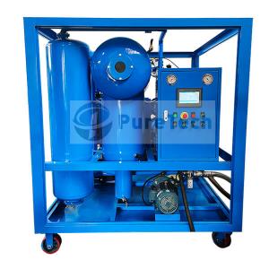 Double Stage High Vacuum Transformer Oil Regeneration Machine