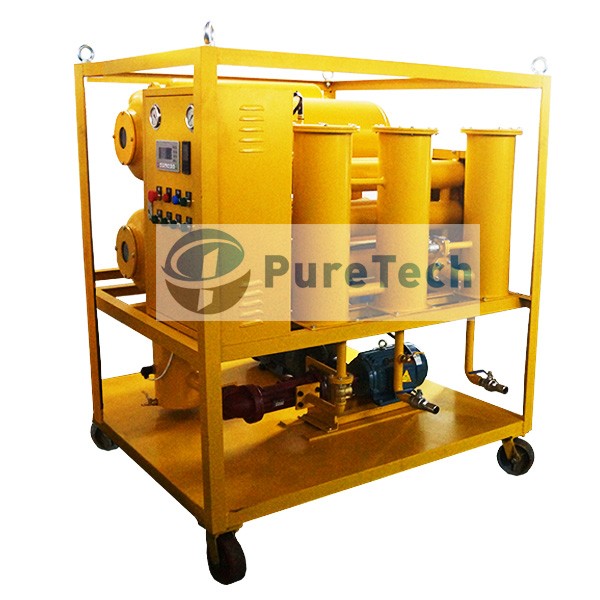 Double Stage Vacuum High-Efficiency Transformer Oil Filtration System