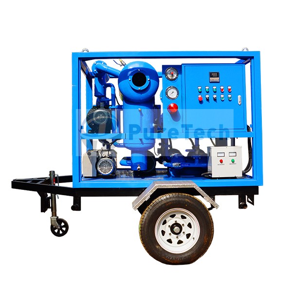 Mobile Type Thermo Vacuum Transformer Oil Purifier