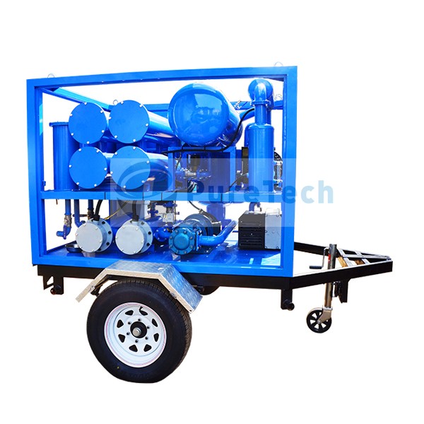 Mobile Type Thermo Vacuum Transformer Oil Purifier