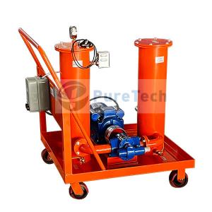 Portable Oil Filter Pump Cart