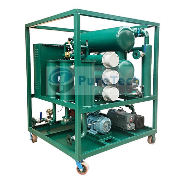 Transformer Oil Filtration Machine With Double Degassing Chamber