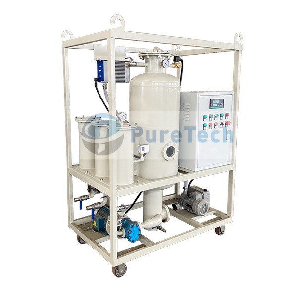 Vacuum Lube Oil Filtration Systems For Industrial Oil