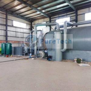 Waste Tire Pyrolysis Oil Distillation Plant