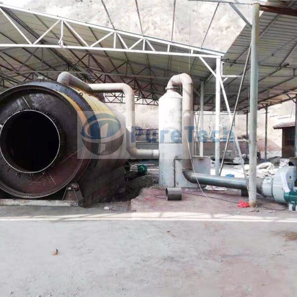 Waste Tire Pyrolysis Oil Distillation Plant